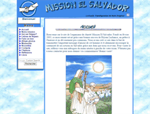 Tablet Screenshot of missionelsalvador.org